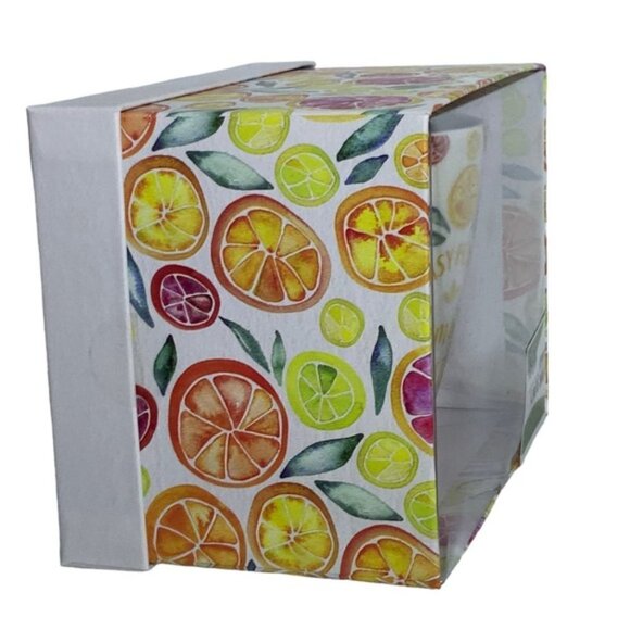 Lang Cat Coq Gift Mug with Reusable Gift Box Lemon Theme Floral Large 17 OZ - Picture 11 of 16